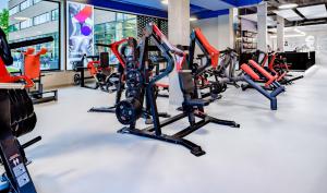 Fitness centrum a/nebo fitness zařízení v ubytování ARMEX LiveCentrum