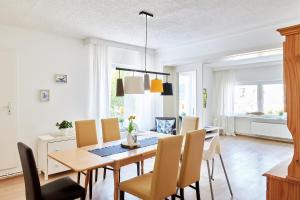 Χώρος καθιστικού στο Ferienwohnung Strand Bucht Moba-Travel