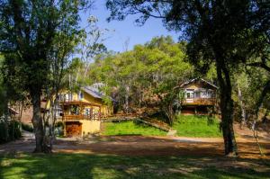 Un jardín fuera de Casa De Férias e Hospedagem Ana Lua