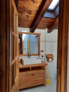 Koupelna v ubytování Pila vacanze + 37 fotografií