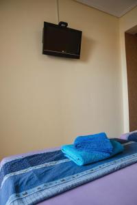 Postel nebo postele na pokoji v ubytování Sunray luxury apartment Volos