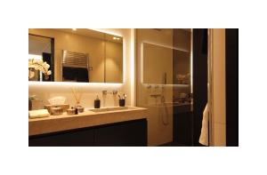 Ванная комната в Appartement Villa Cassis