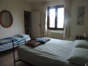 Postel nebo postele na pokoji v ubytování Casa di Rebecca