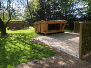 Zahrada ubytování Familiehuis Boysen Shelters
