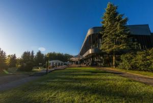 Vonkajšia záhrada v ubytovaní Hotel HP Park