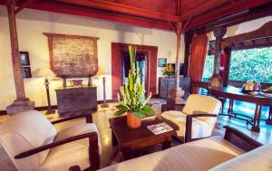 Posezení v ubytování Hotel Tugu Bali