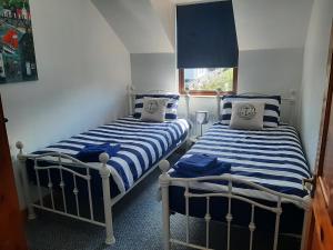Posteľ alebo postele v izbe v ubytovaní Anchor, Dunfanaghy