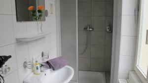 Koupelna v ubytování Hotel Anlage Heidelberg + 24 fotografií
