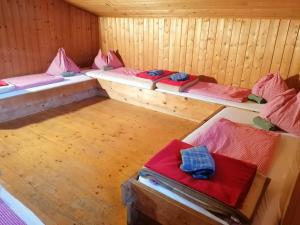 Krevet ili kreveti u jedinici u okviru objekta Binsalm- Schutzhütte