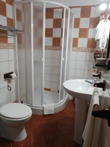 Kupaonica u objektu Casa Osciris