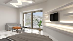 A television and/or entertainment centre at Rua Mat - Serene Villas with Modern Comfort, by ZanteWize