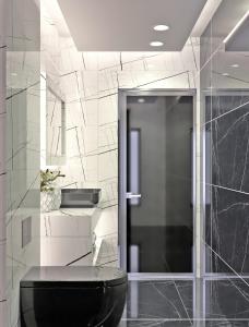 A bathroom at Rua Mat - Serene Villas with Modern Comfort, by ZanteWize
