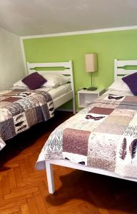 Postel nebo postele na pokoji v ubytování IstraNova Apartments