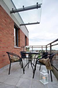 Balkón alebo terasa v ubytovaní Elite Apartments Garden Gates Premium