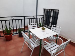 Balkón nebo terasa v ubytování Apartamentos Clavero 10