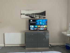 TV a/nebo společenská místnost v ubytování Dunrigh Guest House