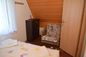 Postel nebo postele na pokoji v ubytování Vikend kuca Stefana