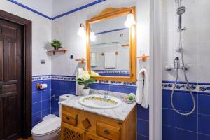 A bathroom at Casa El Lagarillo con Piscina privada