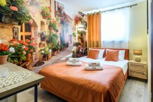 Postel nebo postele na pokoji v ubytování Pokoje, Noclegi, Apartamenty Dune Resort Łeba