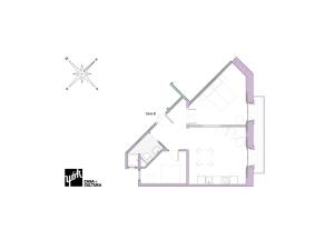 The floor plan of yök Casa Cultura