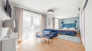 Posteľ alebo postele v izbe v ubytovaní Villa Kurort