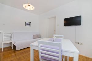 TV a/nebo společenská místnost v ubytování Apartmani i sobe Josica