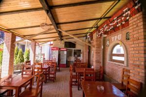 Restaurace v ubytování Casa Ypu