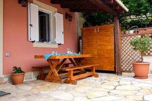 Patio alebo iná vonkajšia časť ubytovania Villatereza