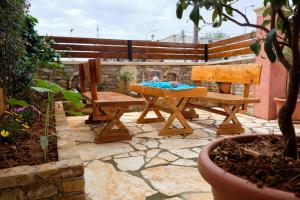 Patio alebo iná vonkajšia časť ubytovania Villatereza