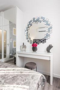 Posteľ alebo postele v izbe v ubytovaní Porta Aurea di Spalato, Luxury apartment
