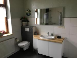 Koupelna v ubytování Ferienwohnung Rust