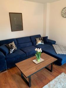 Posedenie v ubytovaní Apartament 3 pokojowy Międzyzdoje 55m2 - 200 metrów od morza