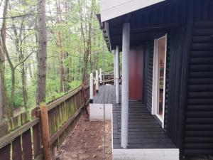 Balkón alebo terasa v ubytovaní Sielanka Mazury