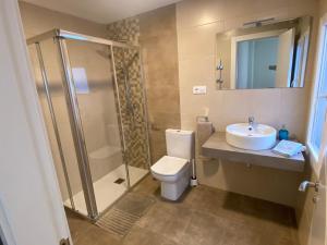 A bathroom at Piso Lectra 2