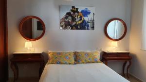 Posteľ alebo postele v izbe v ubytovaní Apartamento nuevo a pie de playa