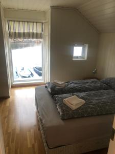 Postel nebo postele na pokoji v ubytování Kronborg marina