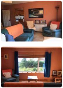 Posezení v ubytování Bunbeg Apartment