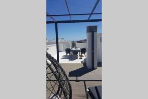 Balkón nebo terasa v ubytování Sun Terrace Apartment