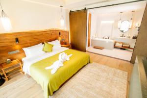 Letto o letti in una camera di Jinling Onejoy Hotel