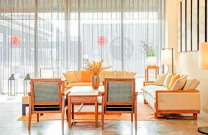 Area soggiorno di Jinling Onejoy Hotel