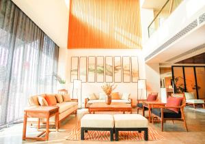 Area soggiorno di Jinling Onejoy Hotel