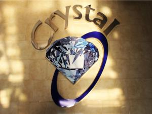 einen Diamanten in Form eines Herzens in der Unterkunft Crystal Blue Hotel in Rabigh
