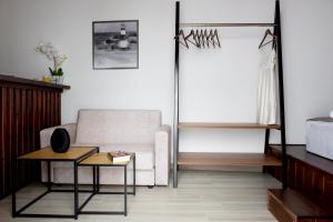 Posteľ alebo postele v izbe v ubytovaní Paraskevi Luxury Apartments