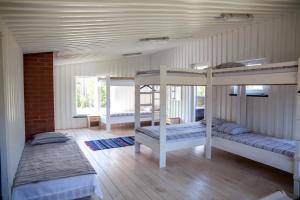 Postel nebo postele na pokoji v ubytování Kõveri Holiday Center