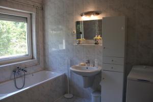 Vannituba majutusasutuses Centrum Apartman