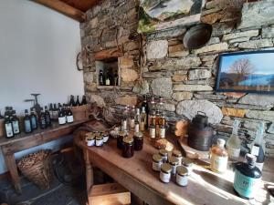 En restaurang eller annat matställe på Agriturismo Zertin