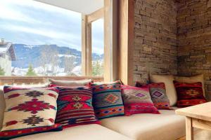 Nespecifikovaný výhled na hory nebo výhled na hory při pohledu z apartmánu