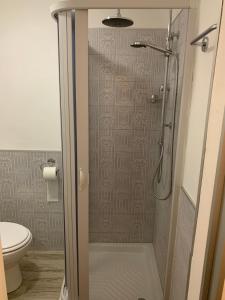 A bathroom at La stanza nel Borgo