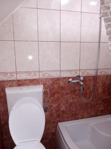 Koupelna v ubytování Apartmani Bane