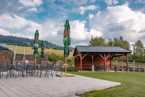 Nespecifikovaný výhled na hory nebo výhled na hory při pohledu z apartmánu
